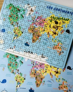 PUZZLE XL LOS CONTINENTES
