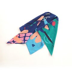 Pañuelo CARAS AZUL - comprar online