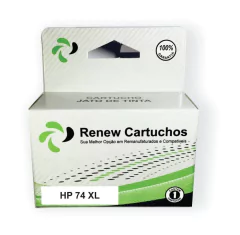 Cartucho Remanufaturado HP 74 XL