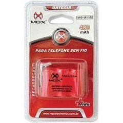 Bateria para Telefone Sem Fio 3,6 Volts / 400mAh Mox MO-U115