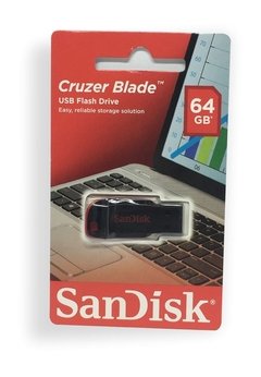 PenDrive Sandisk 64 GB Cruzer Blade na internet