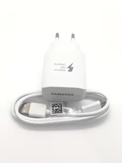 Kit Carregador Samsung Turbo 3.0 Original 30W V8 Micro USB Android (Branco) - comprar online