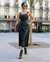 Cropped de Alças em Couro - comprar online