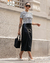 Saia de Couro Midi - Chic|érrima|