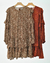 Vestido Curto Estampado Boho na internet
