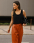 Calça Modelo Cenoura em Couro - loja online