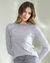 Blusa Básica em Modal sem Gola