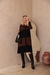 Vestido Midi Solto em Malha