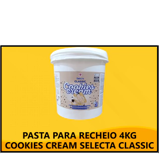 PASTA P/RECH 4KG COOKIES CREAM SELECTA CLASSIC - comprar online