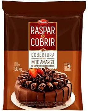 COBERTURA RASPAR AMARGA HARALD 5KG
