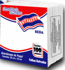 GUARDANAPO 19X20 FORTYPEL 100UN