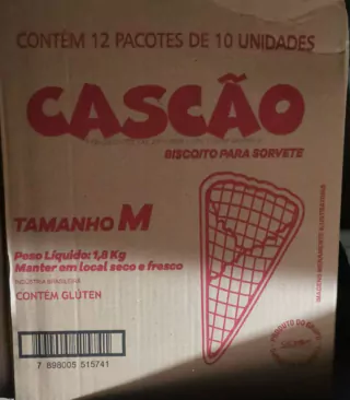 CASCAO M BISC STER BOM 120 UN