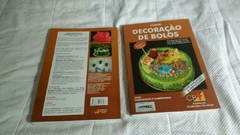 Livros decoração de bolo