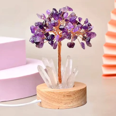 Lampara de Cristales - Árbol (11x6cm) - comprar online