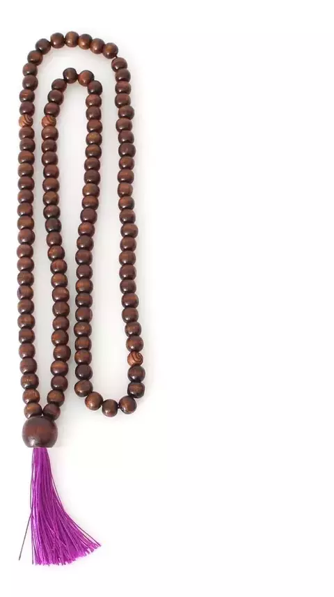 JAPA MALA 108 CUENTAS MADERA SÁNDALO/PALO SANTO