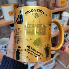 Taza dorada Bridgerton