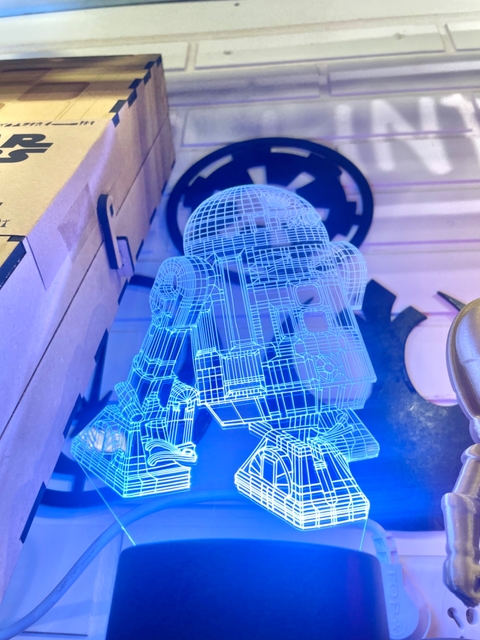 Lámpara R2D2 - Star Wars