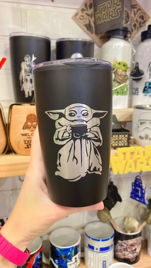 Vaso térmico acero Grogu - Star Wars