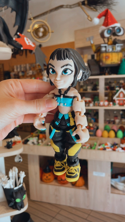 Muñeca articulada flexi Zoey - Kpop