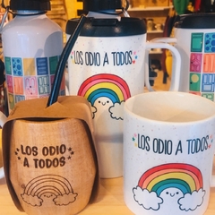 Jarro plástico Los odio a todos