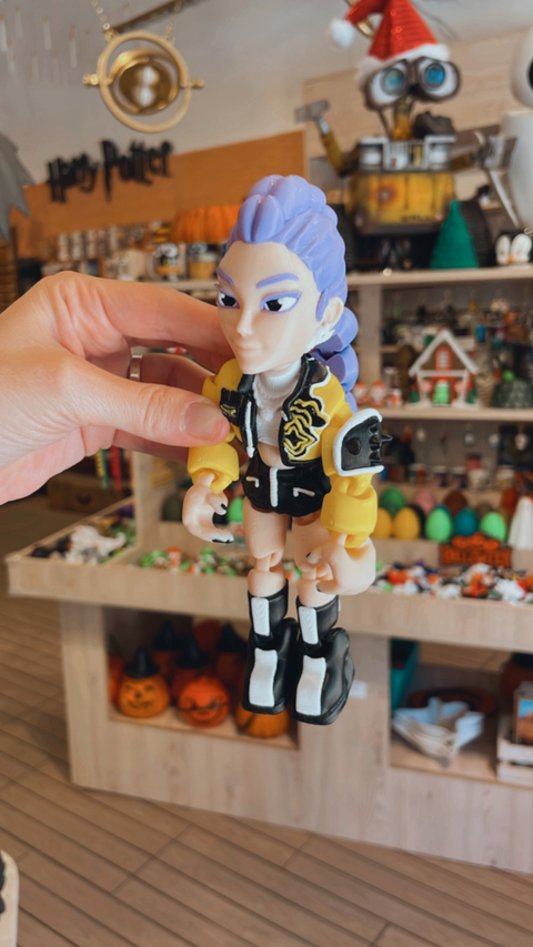 Muñeca articulada flexi Rumi - Kpop