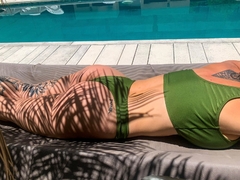 Corpiño Lupe Militar (Talles 90 al 110) - Bikinis Marsant