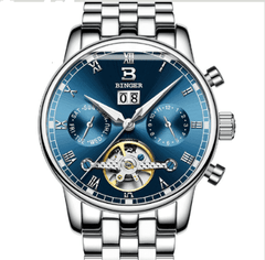 relógio-masculino-de-pulseira-de-aço-inoxidável-automático-original-cor-azul