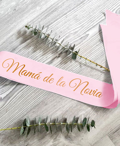 Banda de raso personalizada en internet