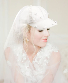 Bride cup - Gorra con Velo de Novia