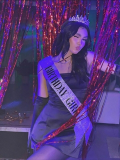 Banda glitter "Birthday Queen" o "Birthday Girl" - comprar online