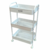 Carrito IBI CRAFTS Blanco 3 ESTANTES
