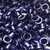 Eyelets Ojalillos Metalicos 40 Unidades Color Azul Marino