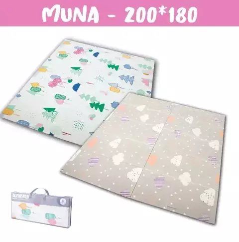 ALFOMBRA ANTIGOLPE REVERSIBLE RAINBOW 180*200