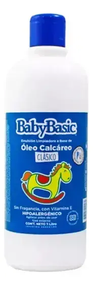 oleo calcareo Babybasic 1litro clasico