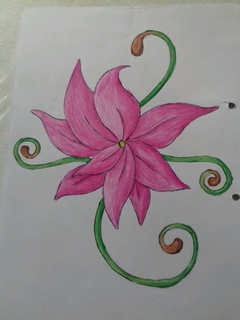 A linda flor