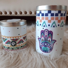 Juego de latas MANO DE FATIMA - comprar online