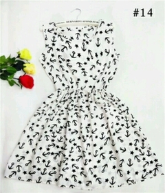 Vestido âncora verão