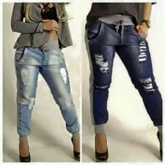Calça jeans Moletom