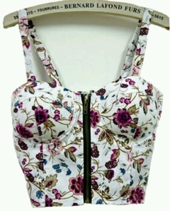 Cropedd Estampa - Moda feminina