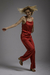 Pantalón Virgo Bordo - comprar online