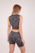 Top Amapola Cebra Gris