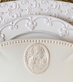Bandeja Reina Ana beige - comprar online