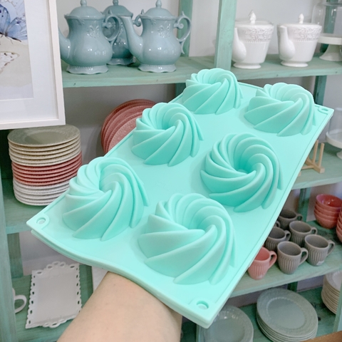 Molde Mini Espiral silicona