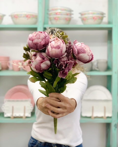 Ramo Peonías Rosa XL