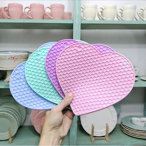 Posa fuente Corazón Celeste