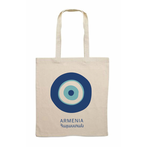 Totebag bolsa de lienzo Achk (ojo)