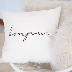Almohadon 'Bonjour' en internet