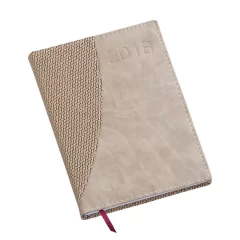 Agenda Diária Capa Curva Metalizada/Cortiça - comprar online