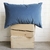 Almohadon Velvet Azul - comprar online