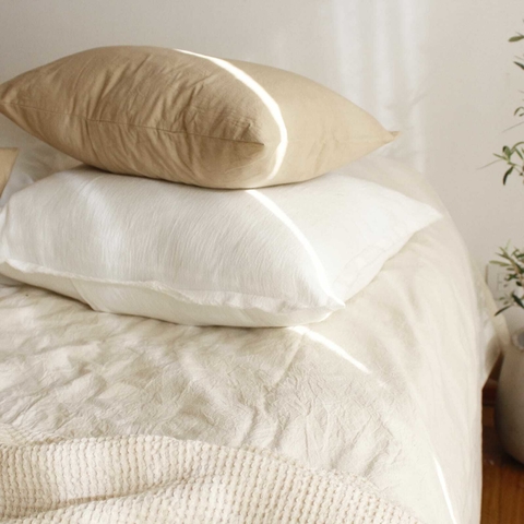 Almohadón Gasa Off White